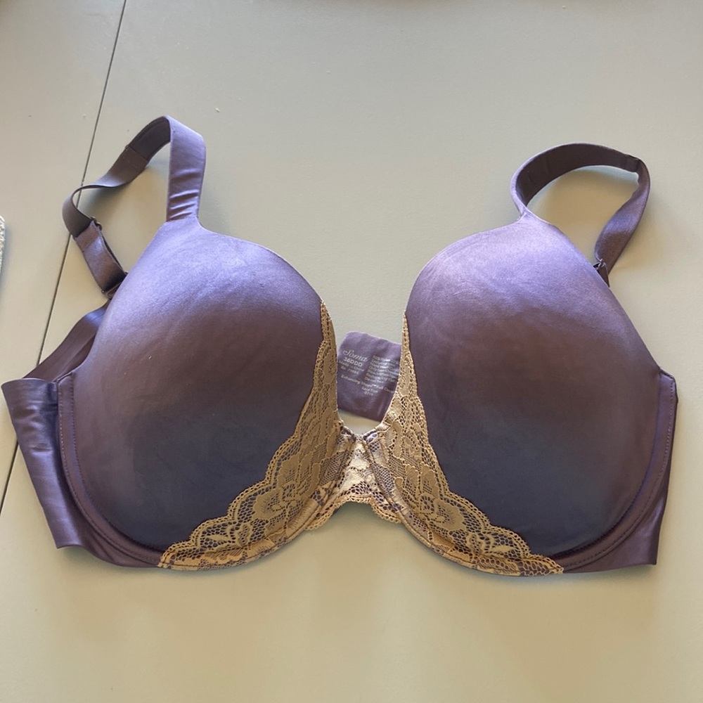 Soma bra- violet and tan- silky-36DDD